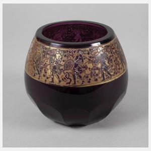 Moser Karlsbad Vase mit Figurenfries