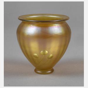 Kleine Vase mit Kugelschliff