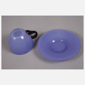 Loetz Wwe. Mokkatasse "Tango"