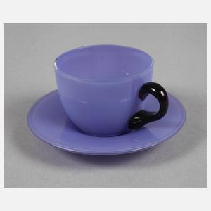 Loetz Wwe. Mokkatasse "Tango"