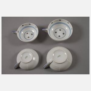 Frankreich Teeservice Art déco