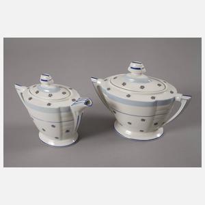 Frankreich Teeservice Art déco