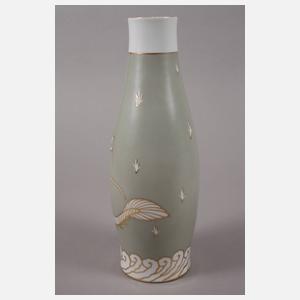 Fraureuth Vase mit Drachenmotiv