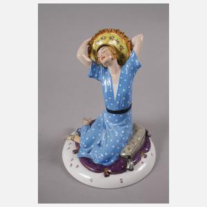 Fraureuth "Mädchen auf Kissen"