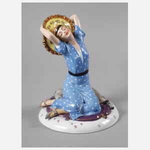 Fraureuth "Mädchen auf Kissen"