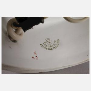 Fraureuth Lampenfuß "Kniende Ägypterin mit Schale"