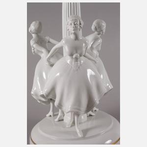 Fraureuth Lampenfuß "Reigen"