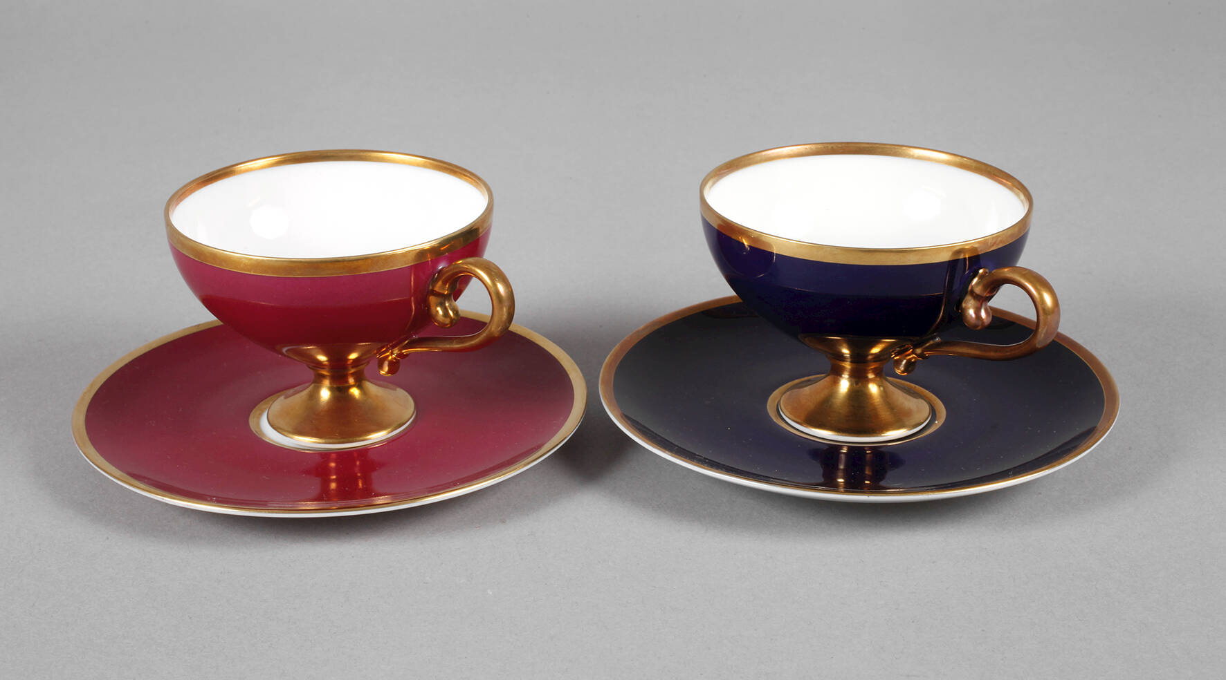 Hutschenreuther Paar Mokkatassen "Norddeutscher Lloyd"