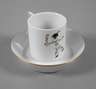 Meissen Espressotasse Harlekinmotiv