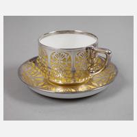 Rosenthal Tasse Silberoverlay111