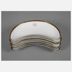 Rosenthal sechs Grätenschalen