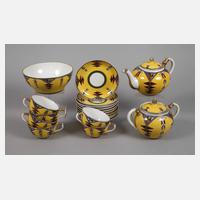 Russland Rest-Teeservice Art déco111