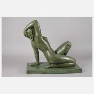 Große Skulptur "Sonnende"