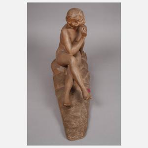 Sitzender weiblicher Akt