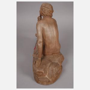 Sitzender weiblicher Akt