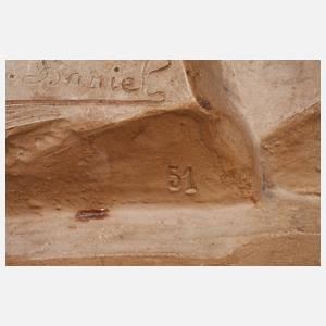 Sitzender weiblicher Akt