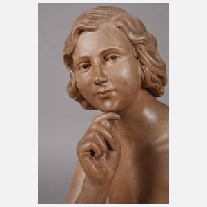 Sitzender weiblicher Akt