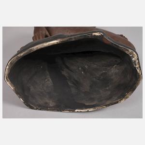 Otto Poertzel kniender weiblicher Akt