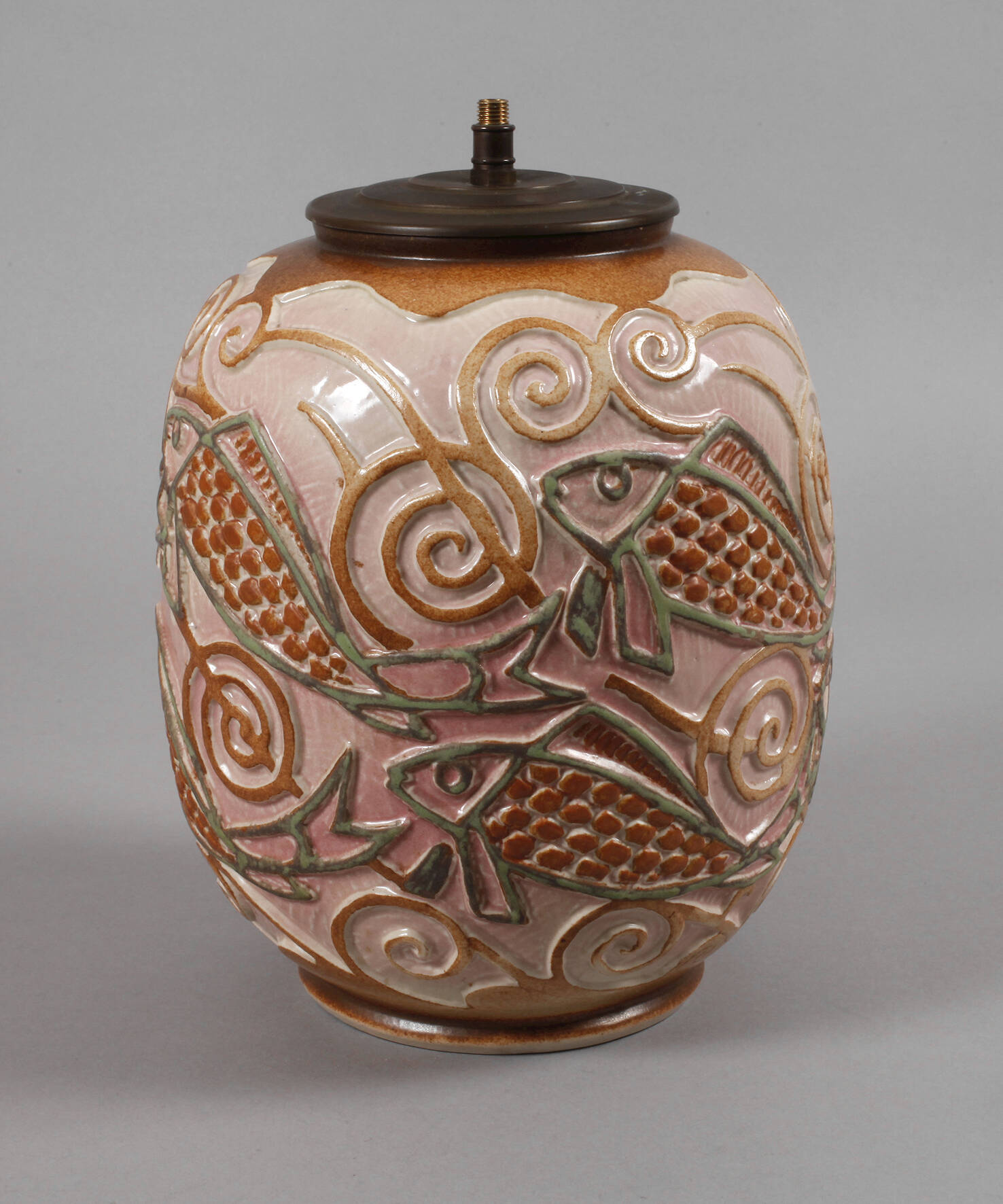 Mougin Nancy Lampenfuß "Les Poissons"