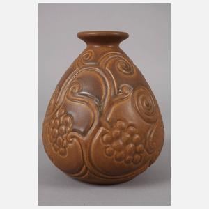 Gaston Ventrillon Vase "Raisins"