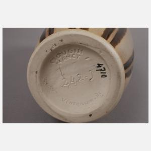 Mougin Nancy Vase "Volutes et Cotes"