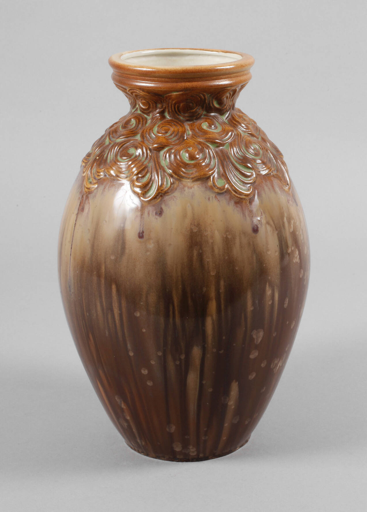 Vase "Rubans" Joseph und Pierre Mougin Nancy