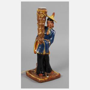 Lampenfuß mit Chinesin