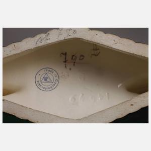 Royal Dux, Paar Leuchter Art déco