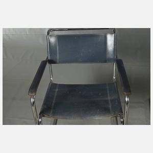 Sechs Freischwinger Thonet