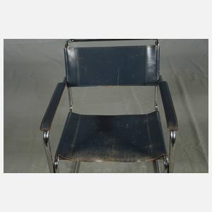 Sechs Freischwinger Thonet