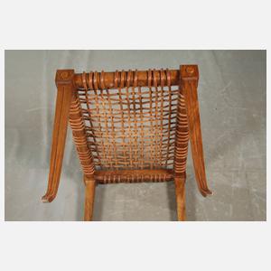 „Klismos“ Hocker