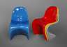 Vier Panton-Chairs