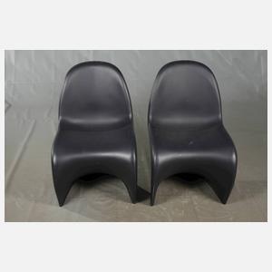 Drei Panton-Chairs