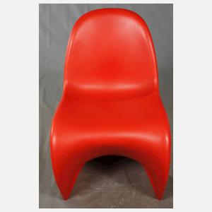 Drei Panton-Chairs