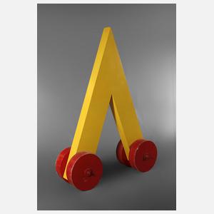 Fritz Schwegler, übergroße abstrakte Installation