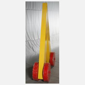 Fritz Schwegler, übergroße abstrakte Installation