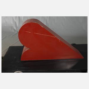 Fritz Schwegler, übergroße abstrakte Installation