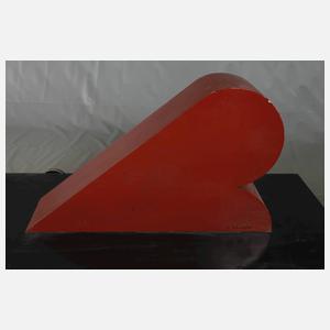 Fritz Schwegler, übergroße abstrakte Installation