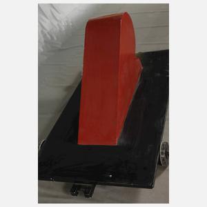 Fritz Schwegler, übergroße abstrakte Installation