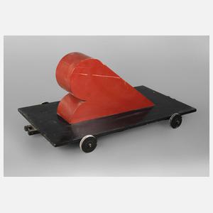 Fritz Schwegler, übergroße abstrakte Installation