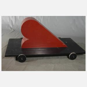 Fritz Schwegler, übergroße abstrakte Installation