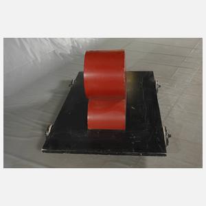 Fritz Schwegler, übergroße abstrakte Installation