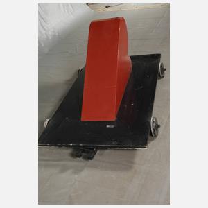 Fritz Schwegler, übergroße abstrakte Installation