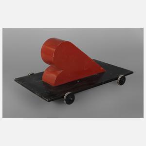 Fritz Schwegler, übergroße abstrakte Installation