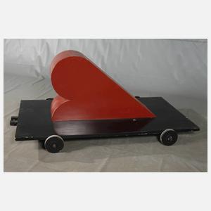 Fritz Schwegler, übergroße abstrakte Installation