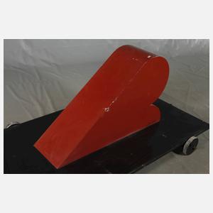 Fritz Schwegler, übergroße abstrakte Installation