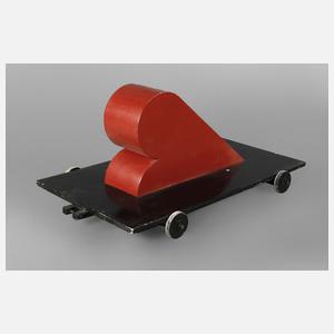 Fritz Schwegler, übergroße abstrakte Installation