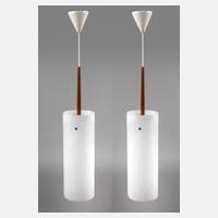 Paar Deckenlampen Design111