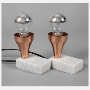 Paar Tischlampen Design