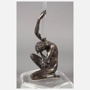 Figürliches Vasenpaar Silber